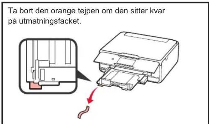 CANON Pixma TS8152 - Fylla på papper/justera skrivhuvudet - 12