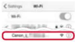 CANON Pixma TS8152 - iOS - 3