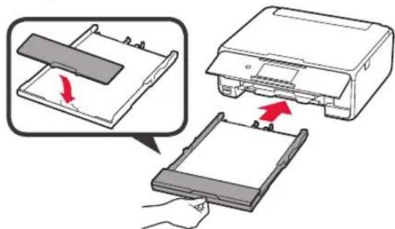 CANON Pixma TS8152 - Carga de papel / Alineación del CZal de impresión - 5