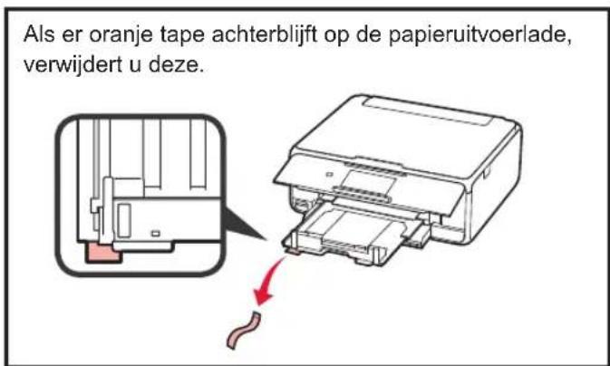 CANON Pixma TS8152 - Papierplaatsen/uitlijnen printkop - 13