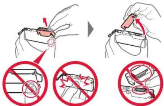 CANON Pixma TS8152 - Installazione del serbatoio d'inchiostro - 4