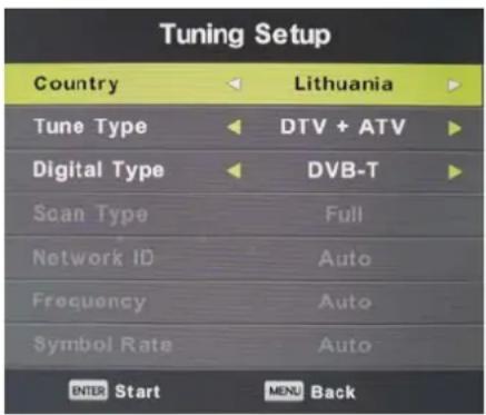 DENVER LED4071T2CS - TV-Kanäle installieren - 2