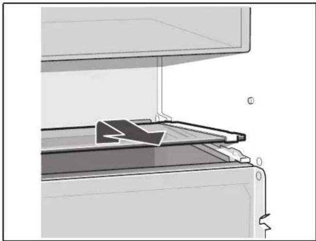 GAGGENAU RF 247 202 - Glasablagen herausnehmen - 1