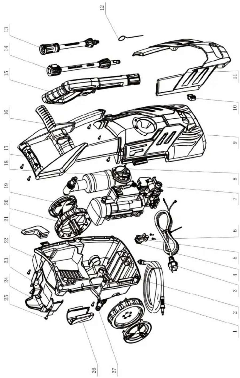 Ferm GRM1022 - NETTOYEAR A HAUTE PRESSION - 2
