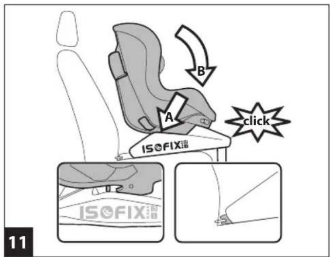 PEG PEREGO Viaggio1 DuoFix K - SEMI-UNIVERSAL CATEGORY 9-18 Kg Y ISOFIX - 21