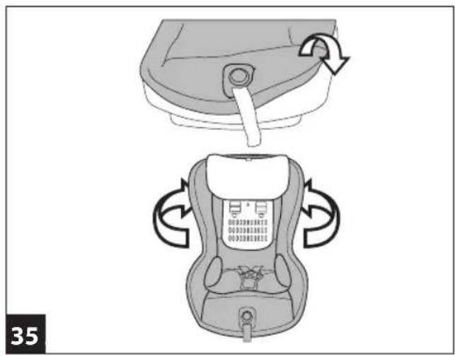 PEG PEREGO Viaggio1 DuoFix K - SEMI-UNIVERSAL CATEGORY 9-18 Kg Y ISOFIX - 45