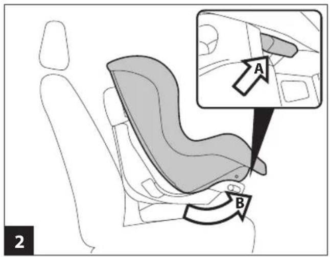PEG PEREGO Viaggio1 DuoFix K - SEMI-UNIVERSAL CATEGORY 9-18 Kg Y ISOFIX - 8