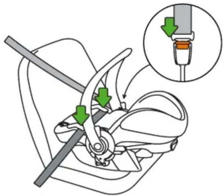 STOKKE iZi Go X1 - Installation de la ceinture dos à la route - 4