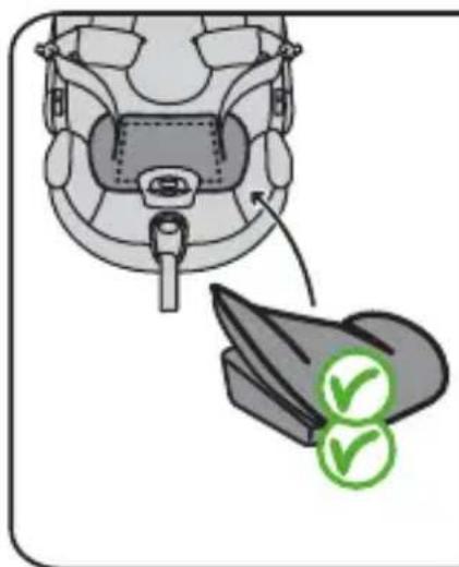 STOKKE iZi Go X1 - Babykussentje en ondersteuningskussen voor de rug bevestiging - 1