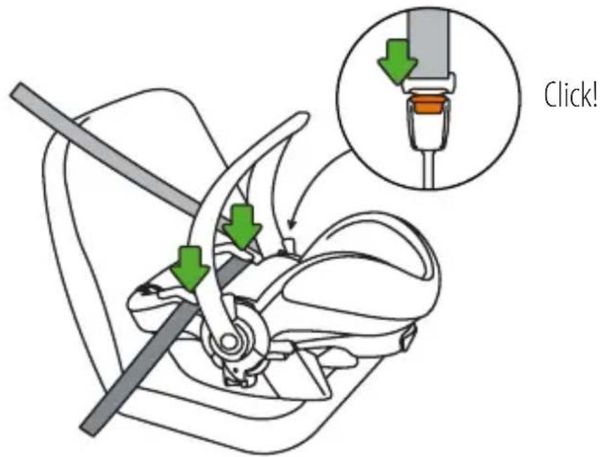 STOKKE iZi Go X1 - Installation in the car - 4