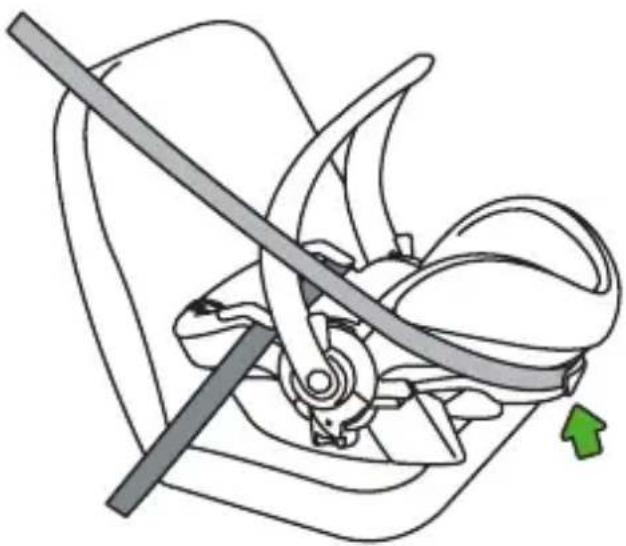 STOKKE iZi Go X1 - Installation de la ceinture dos à la route - 5