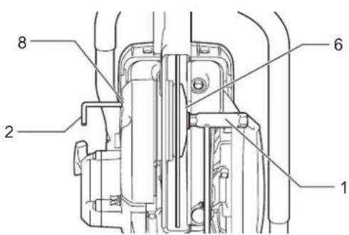 MAKITA EK7651H - ⚠️ Der Luftfilter ist noch nicht montiert! - 2