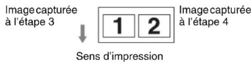 SONY UP991AD - Capture de deux images (« MULTI:2 » sélectionné dans « N.MULTI ») - 1
