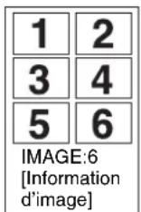 SONY UP991AD - « INFO:ON » sélectionné dans le menu « INFO » - 1