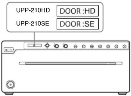 SONY UP991AD - Papier actuellement sélectionné - 1