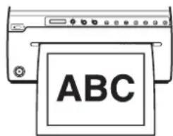 SONY UP991AD - Pour imprimer une image pivotée dans le sens inverse des aiguilles d'une montre - 2