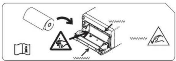 SONY UPD898MD - Chargement du papier - 1