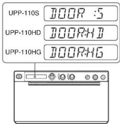 SONY UPD898MD - Papier actuellement sélectionné - 1