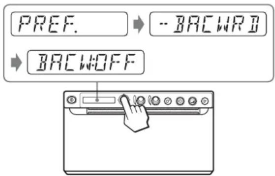 SONY UPX898MD - Principe d'utilisation des menus - 4