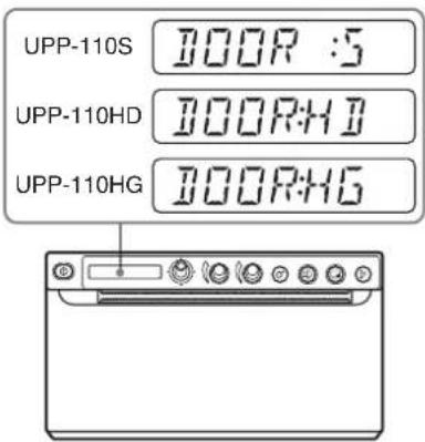 SONY UPX898MD - Papier actuellement sélectionné - 1