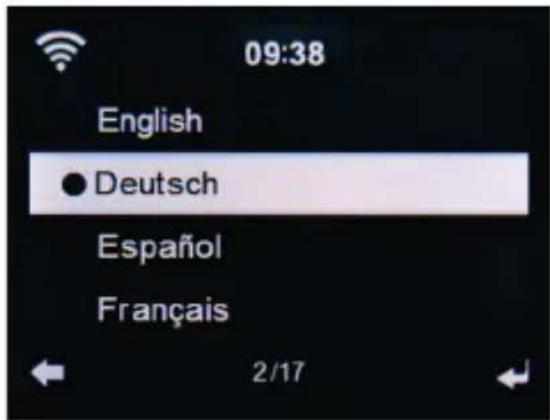 Imperial Dabman i200 - Language - 1