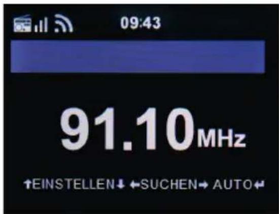 Imperial Dabman i200 - Recherche de stations FM - 1