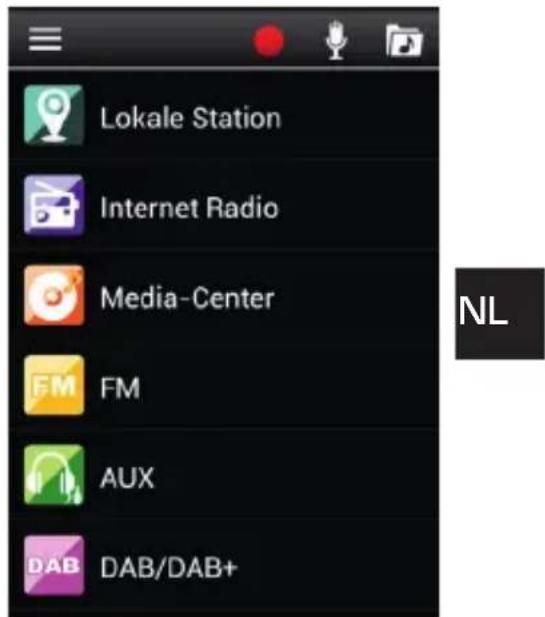 Imperial Dabman i200 - Hoofdmenu - 1