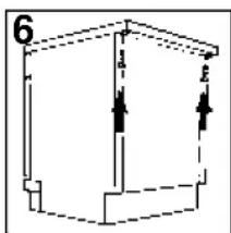 IBERNA LSI 47 W - Onder of tussenbouw (Wanneer het onder een werkblad is geplaatst) - 2