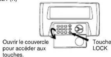 UPM THM501 - Installation des PILES et choix de l'échelle de temperature (c ou °f) - 3