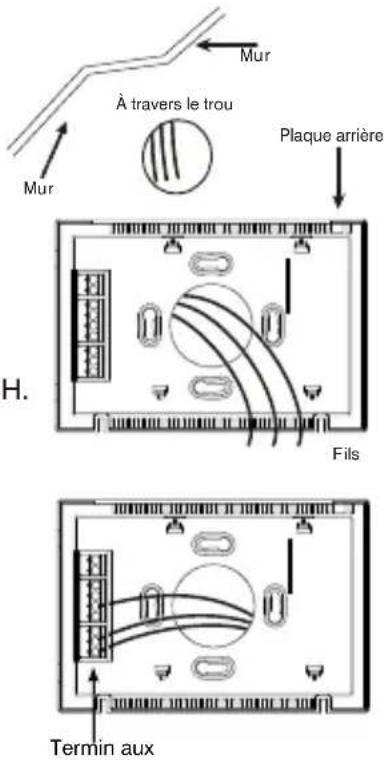 UPM THM303A - Brancher les FILS aux terminaux - 1