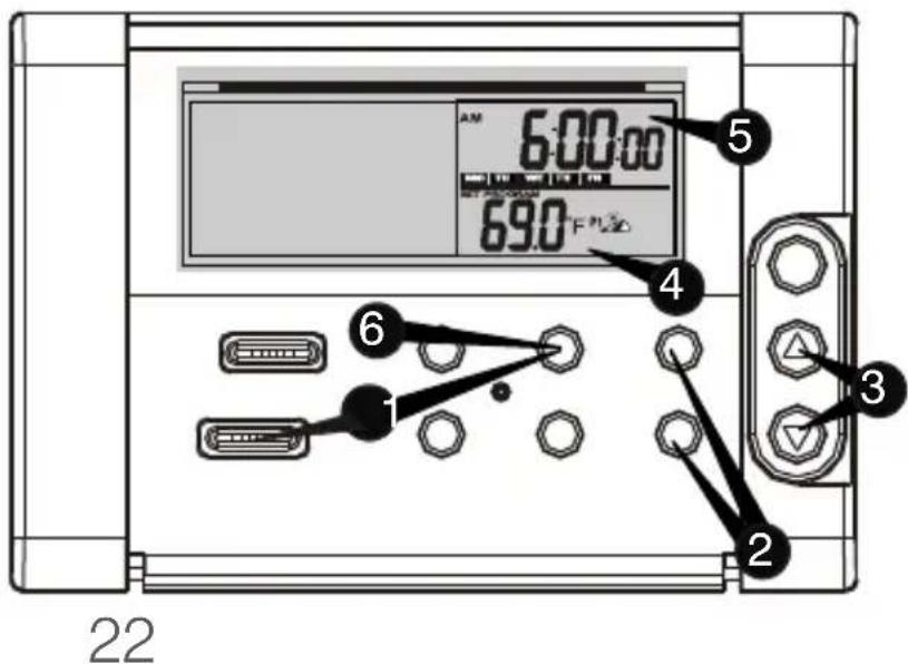 UPM THM301A - PROGRAMME DE CHAUFFAGE - 1