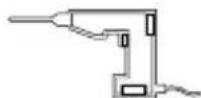 UPM THM301A - Perceuse munie d'une mèche de 4,8 mm (3/16 pouces) - 1