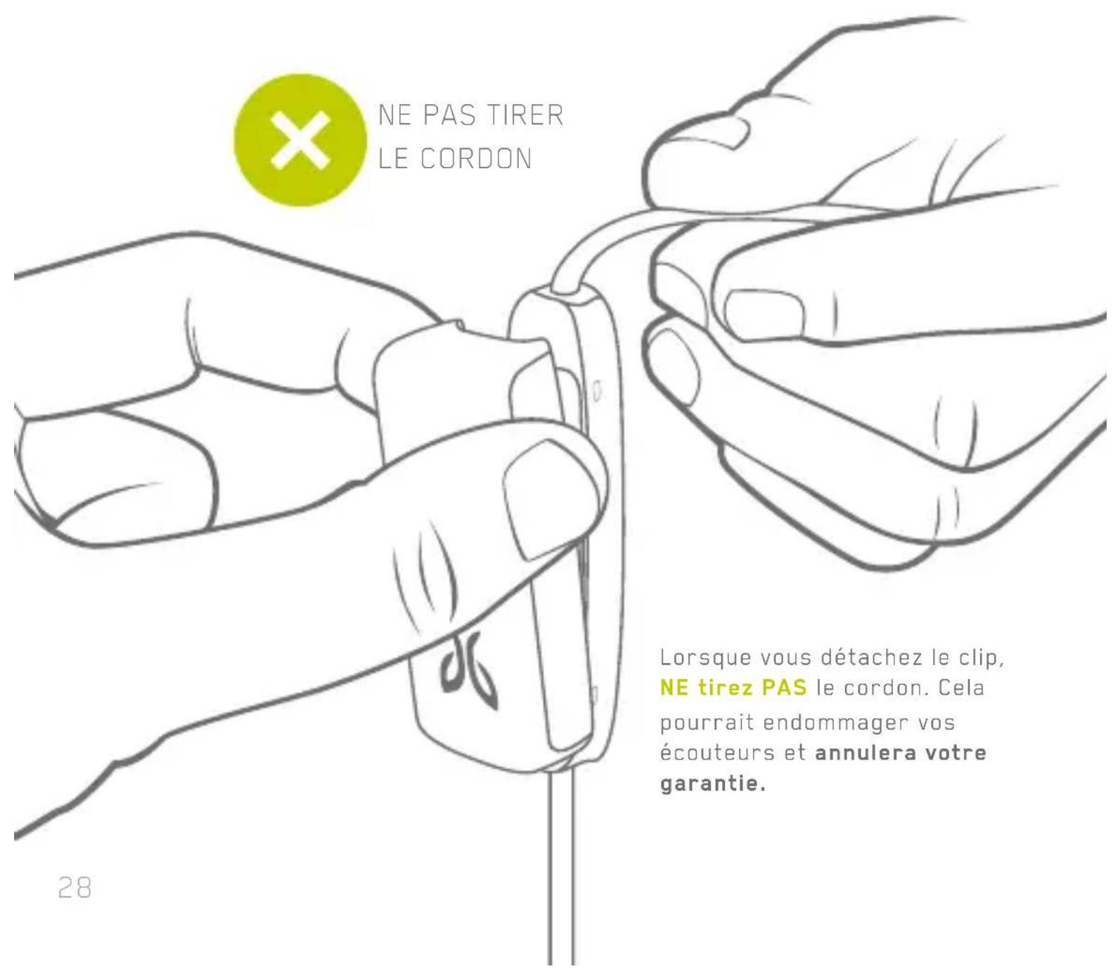 JAYBIRD Freedom - Utiliser le CLIP de chargement pour recharger vos écouteurs - 2