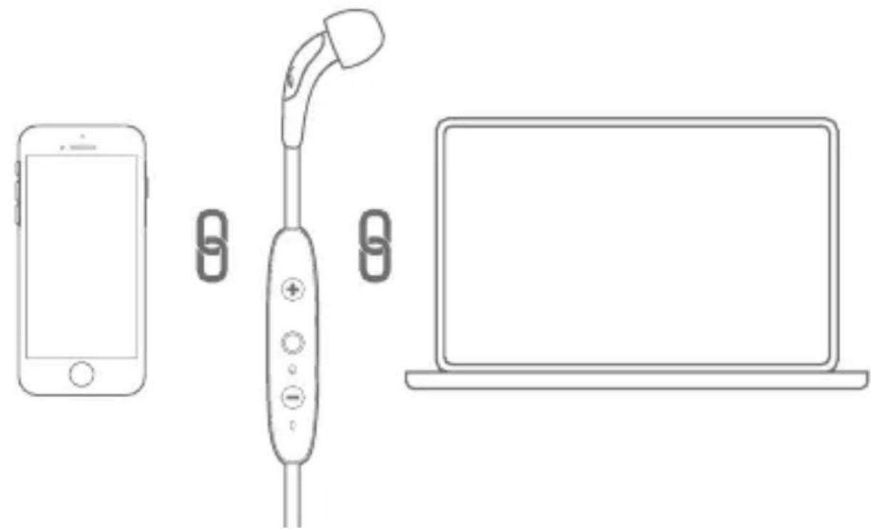 JAYBIRD Freedom - Appariement avec plusieurs appareils bluetooth - 1