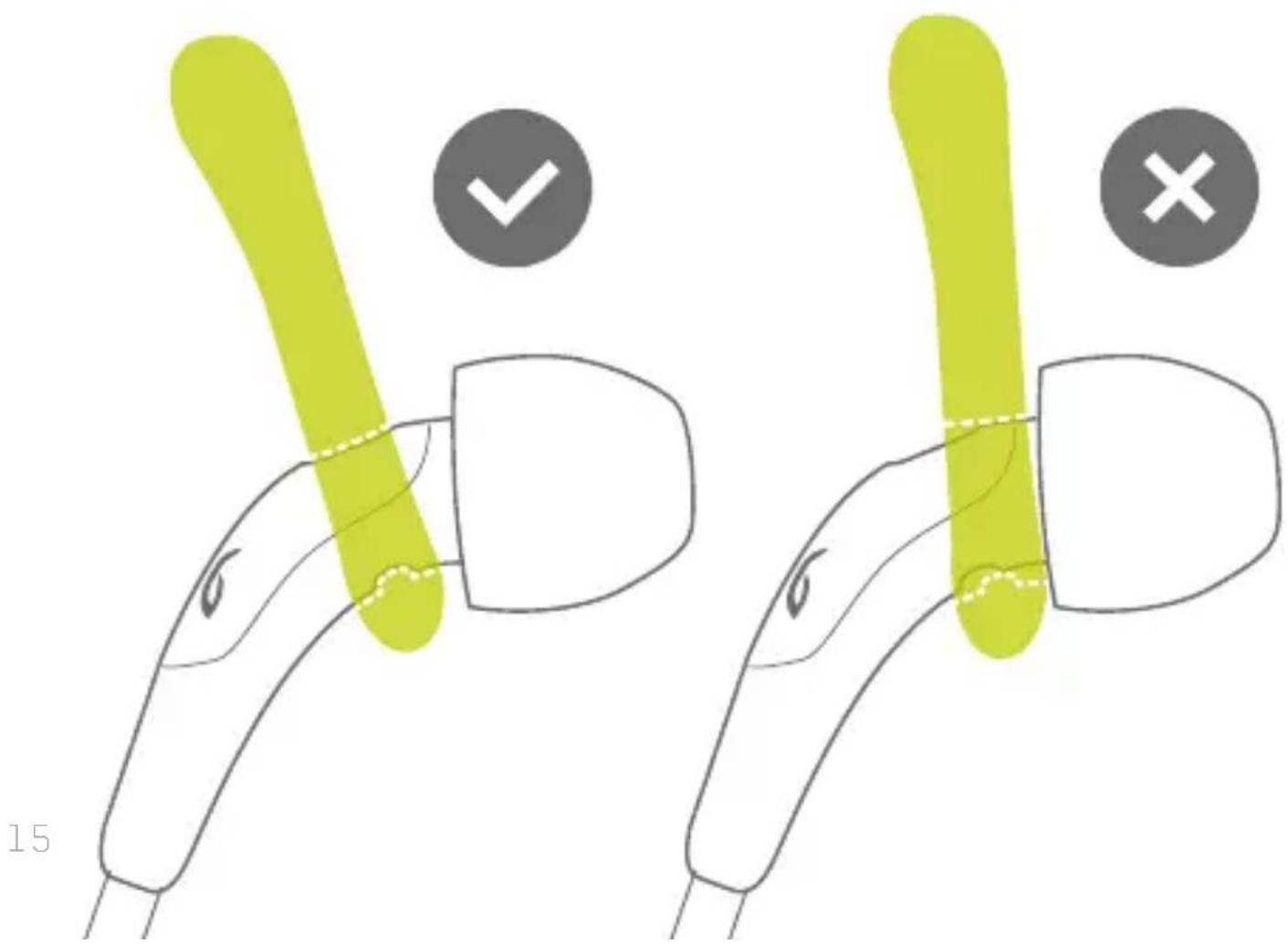 JAYBIRD Freedom - Ailettes auriculaires - 2