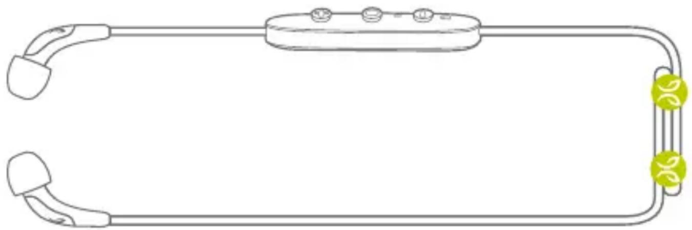 JAYBIRD Freedom - Attaches-cordons - 1