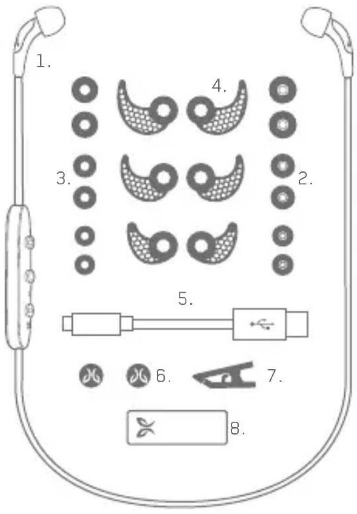JAYBIRD Freedom - Contenu de la boite - 2