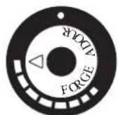 FORGE ADOUR Iberica 300 - Positions de la manette de commande - 2