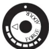 FORGE ADOUR Iberica 300 - POSITIES VAN DE BEDIENINGSHENDEL - 2