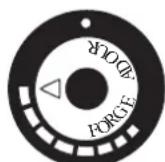 FORGE ADOUR Iberica 750 - POSITIES VAN DE BEDIENINGSHENDEL - 2