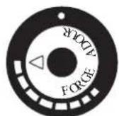FORGE ADOUR Iberica 750 - Positions de la manette de commande - 2