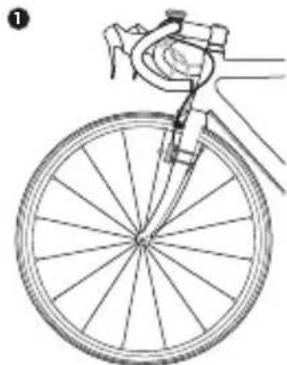 CANNONDALE IQ114 - MONTAGE DU CAPTEUR DE VITESSE À FIL (IQ108 uniquement) - 1