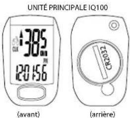CANNONDALE IQ100 - ÉLÉMENTS DU COMPTEUR DE VÉLO - 1