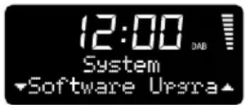 12:00 DAB System ▼Software Upsra▲