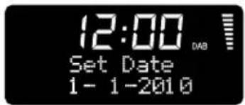 12:00 Set Date 1- 1-2010