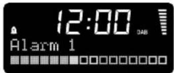 12:00 Alarm 1