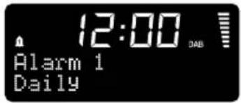 12:00 Alarm 1 Daily