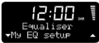 Ruark Audio R1 DAB - 'My EQ' (mijn equalizer) aanpassen - 2