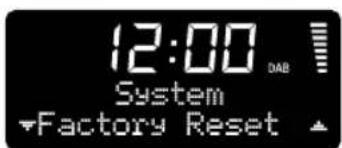 12:00 System Factory Reset