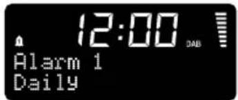 12:00 Alarm 1 Daily